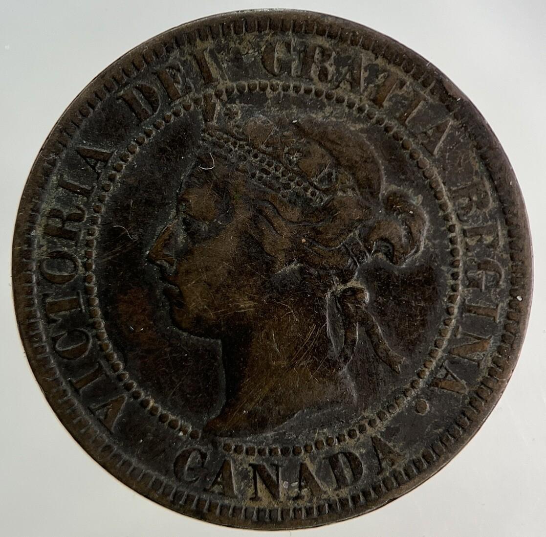 1897 Canada One Cent Coin | Fine Collectable Grade