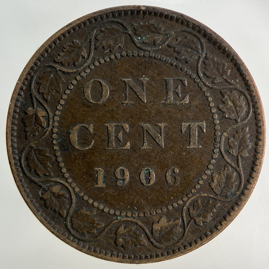 1906 Canada One Cent Coin | Fine Collectable Grade