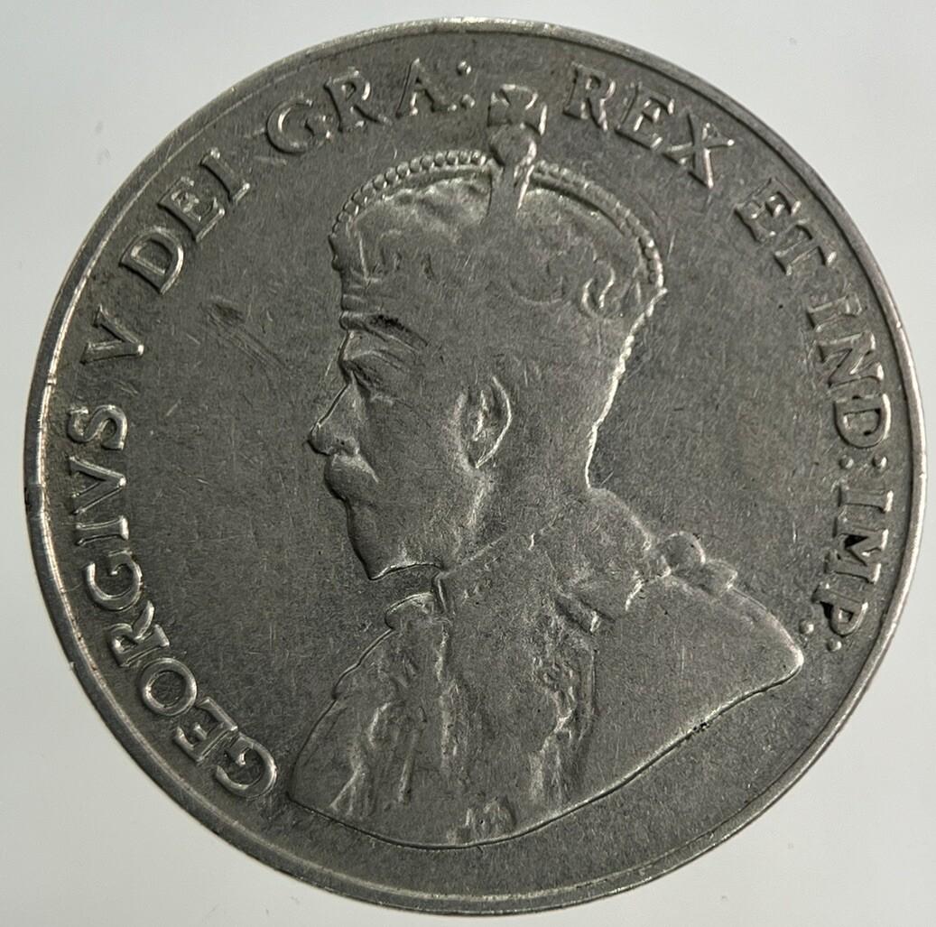 1929 Canada 5 Cents Coin | Fine Collectable Grade