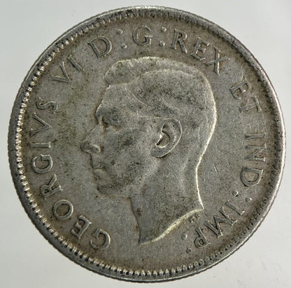 1947 Canada 25 Cents Silver Coin | Fine Collectable Grade