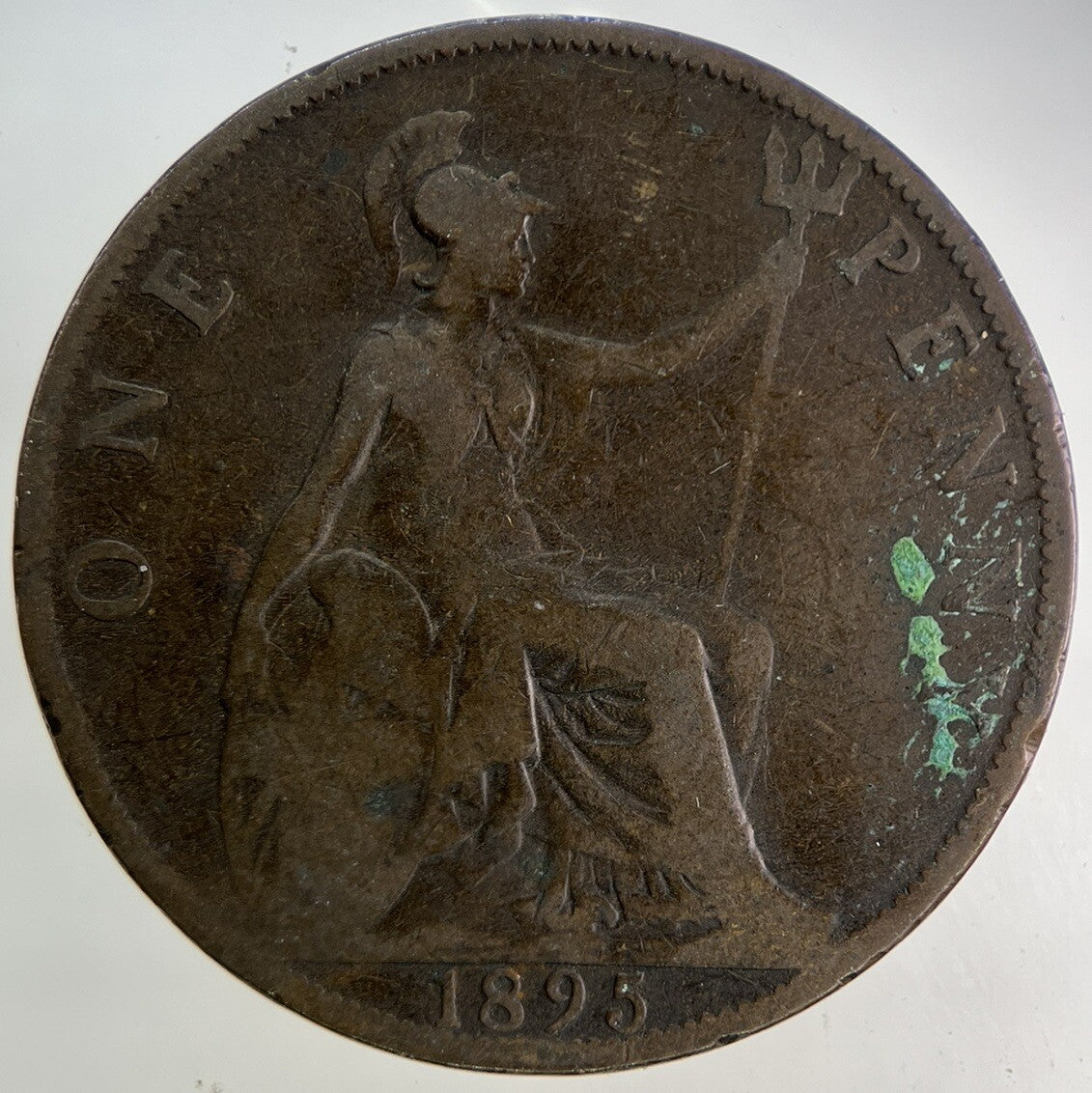 1895 Victoria One Penny Coin | Collectable Grade