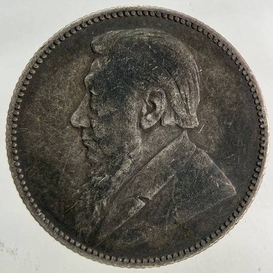 1892 South Africa 1 Shilling Silver Coin | Fine Collectable Grade