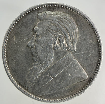 1897 South Africa 1 Shilling Silver Coin | Very High Grade