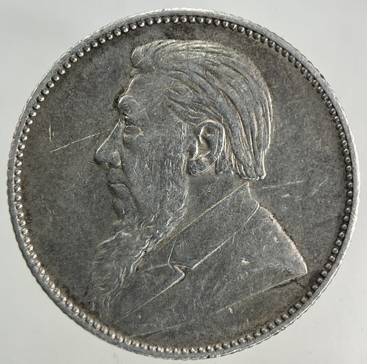 1897 South Africa 1 Shilling Silver Coin | Very High Grade