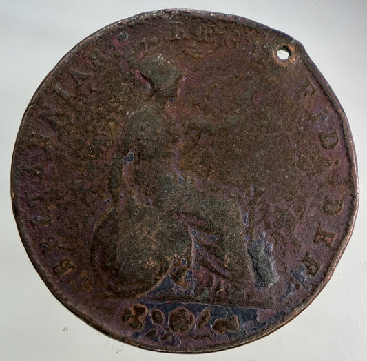 1841 Victoria Half-Penny Coin | Collectable Grade