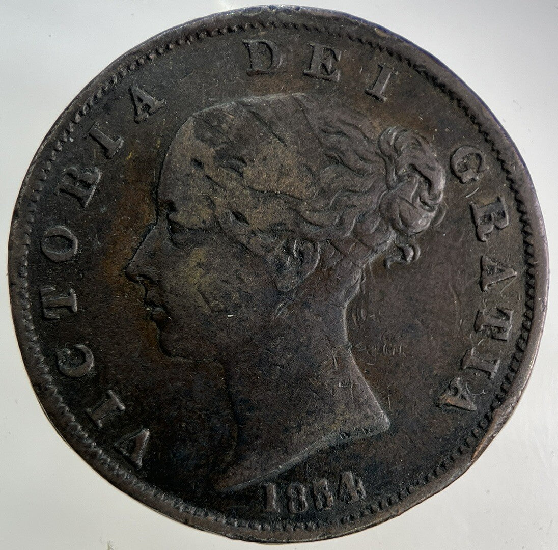 1854 Victoria Half-Penny Coin | Collectable Grade