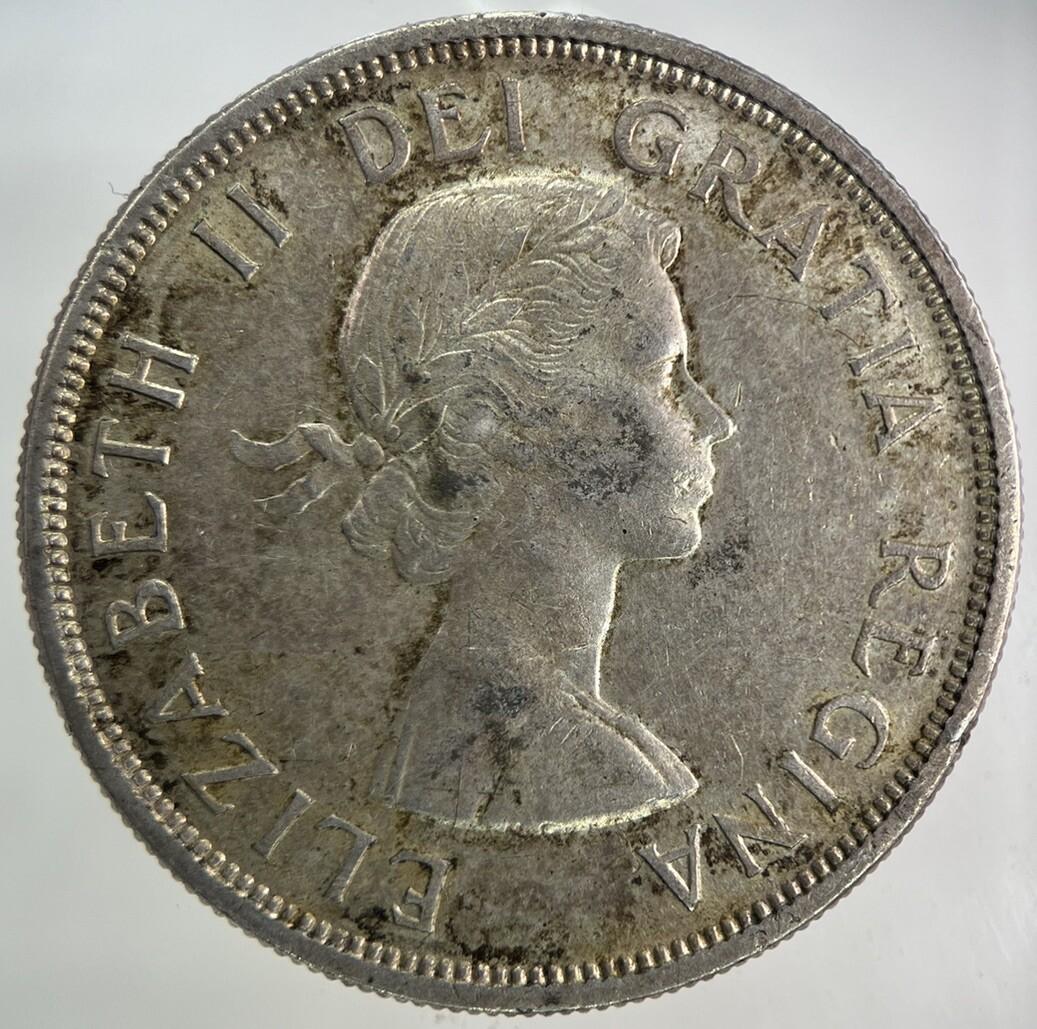 1960 Canada One Dollar Silver Coin | Very High Grade