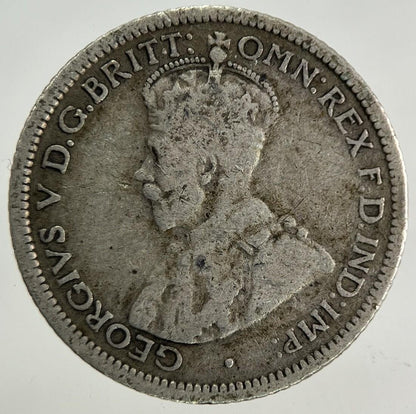 1925 Australia Sixpence Silver Coin | Fine Collectable Grade