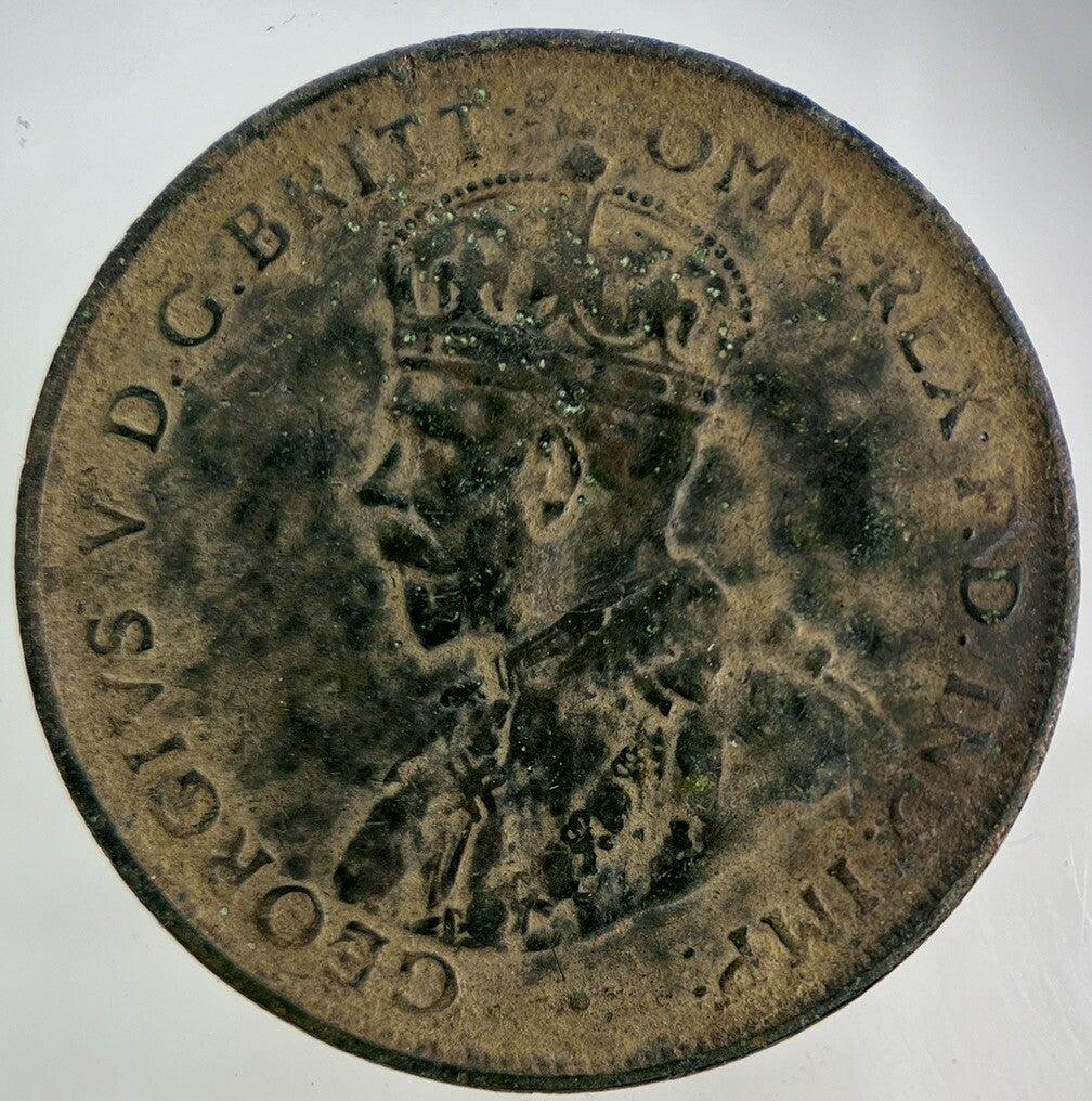 1922 Australia One Penny Coin | Very High Grade