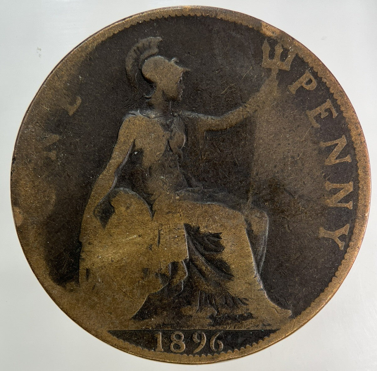 1896 Victoria One Penny Coin | Collectable Grade