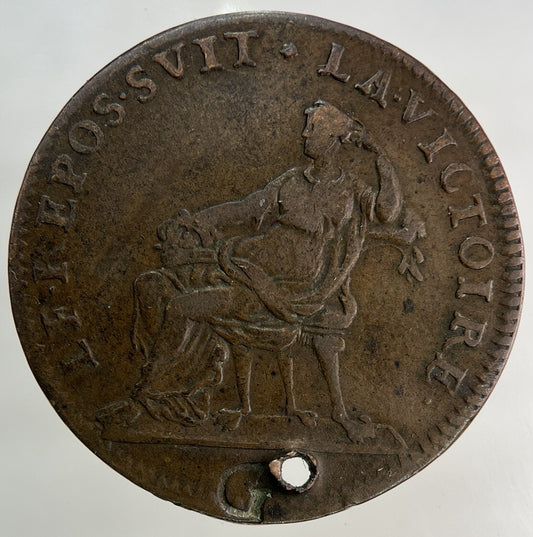 France Louis XIV Jeton Suit La Victoire Token Coin | Fine Collectable Grade