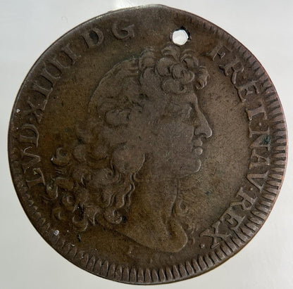 France Louis XIV Jeton Suit La Victoire Token Coin | Fine Collectable Grade