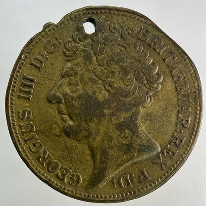 1823 George IV Medal Token Coin | Collectable Grade