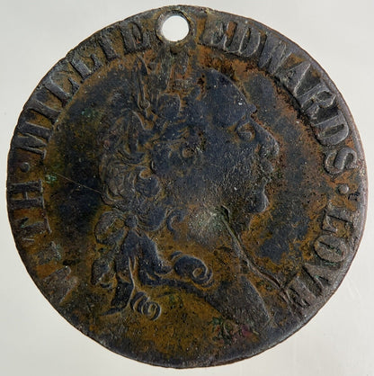British George III 3rd Millie Edwards Love Token Coin | Collectable Grade