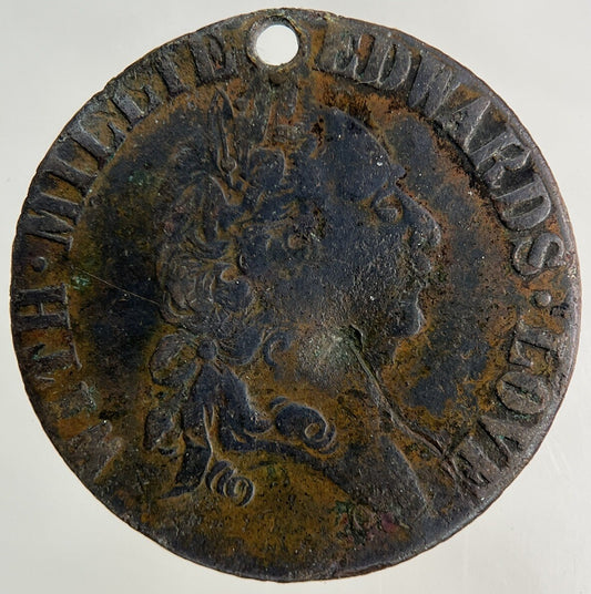 British George III 3rd Millie Edwards Love Token Coin | Collectable Grade