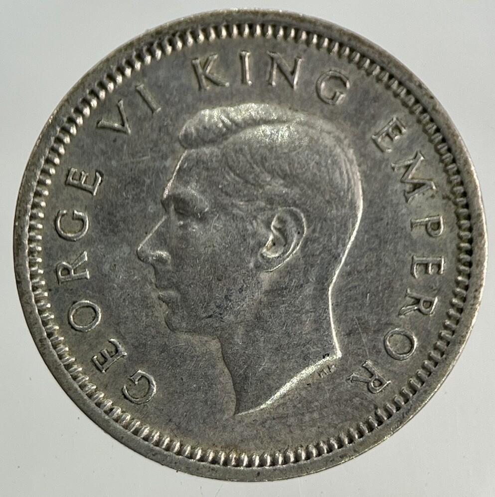 1940 New Zealand Threepence Silver Coin | Very High Grade