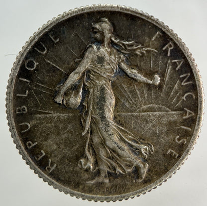 1915 France 1 Franc Silver Coin | Very High Grade