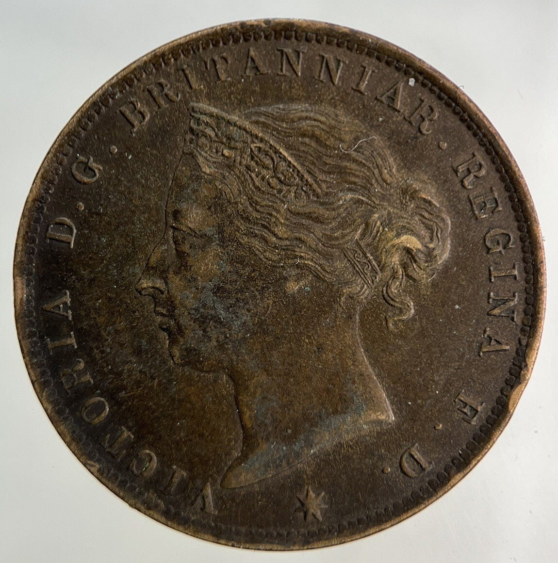 1894 Jersey 1/24 One Twenty Fourth Of A Shilling Coin | Very Fine Grade