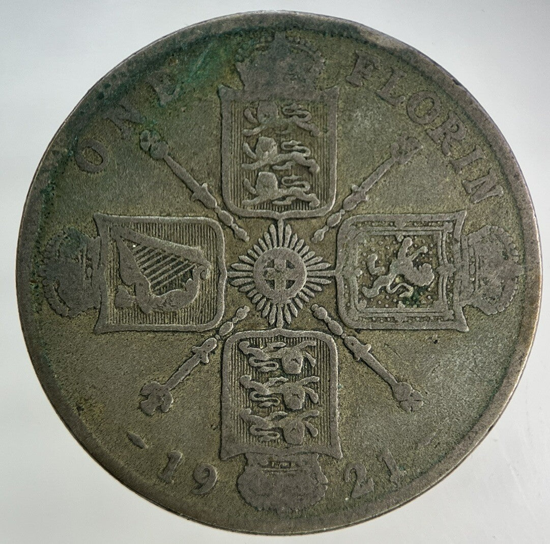 1921 George V Florin Silver Coin | Collectable Grade