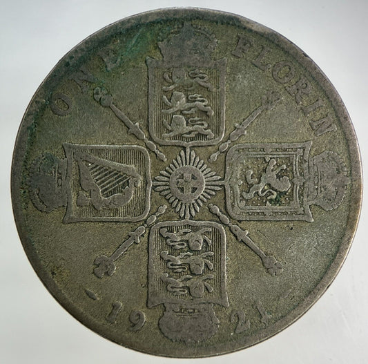1921 George V Florin Silver Coin | Collectable Grade
