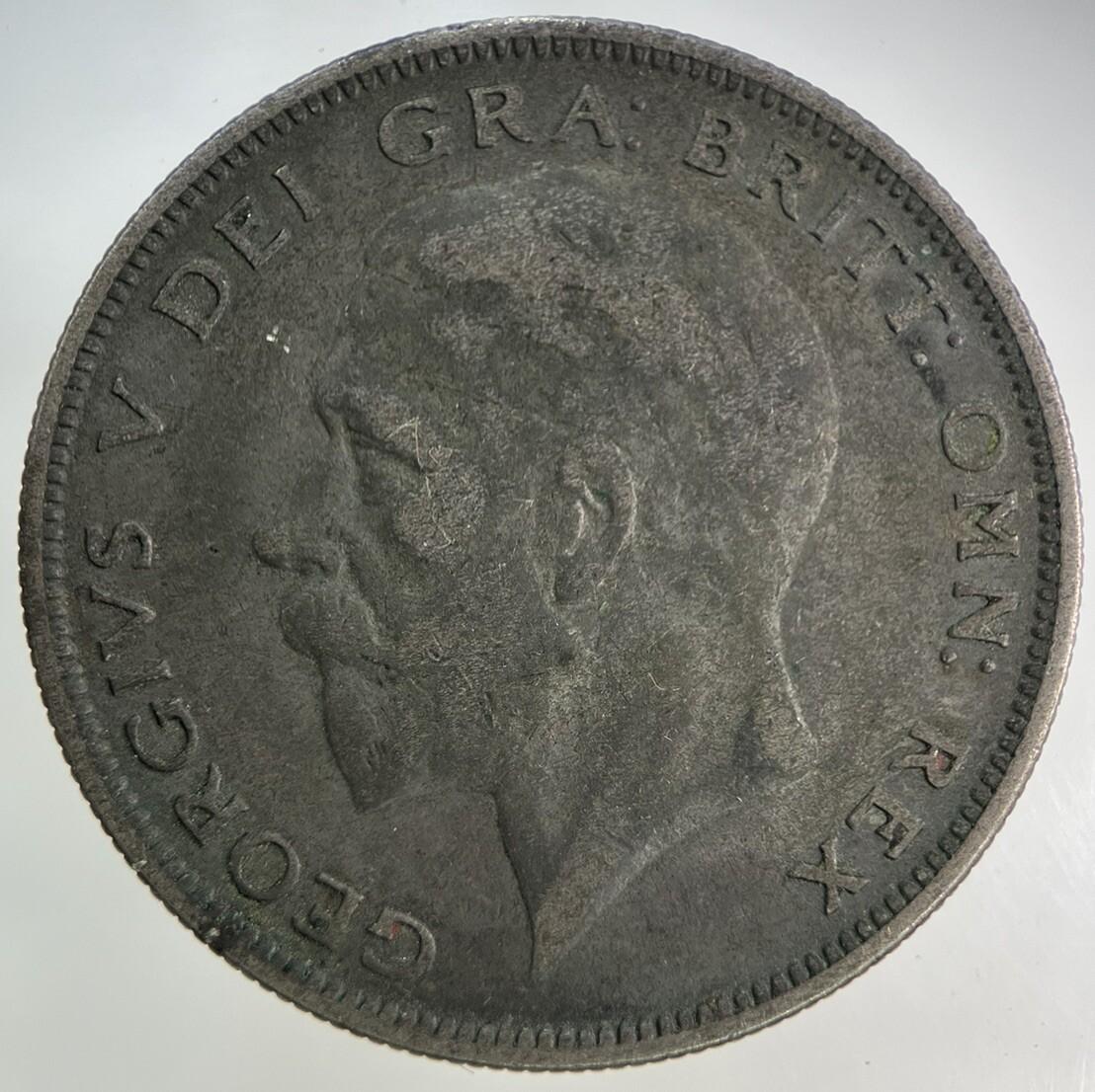 1931 George V Half-Crown Silver Coin | Fine Collectable Grade