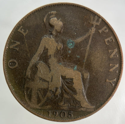1905 Edward VII One Penny Coin | Collectable Grade