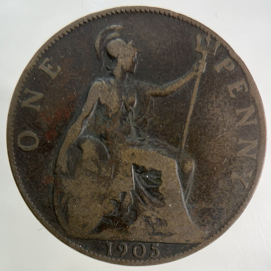 1905 Edward VII One Penny Coin | Collectable Grade