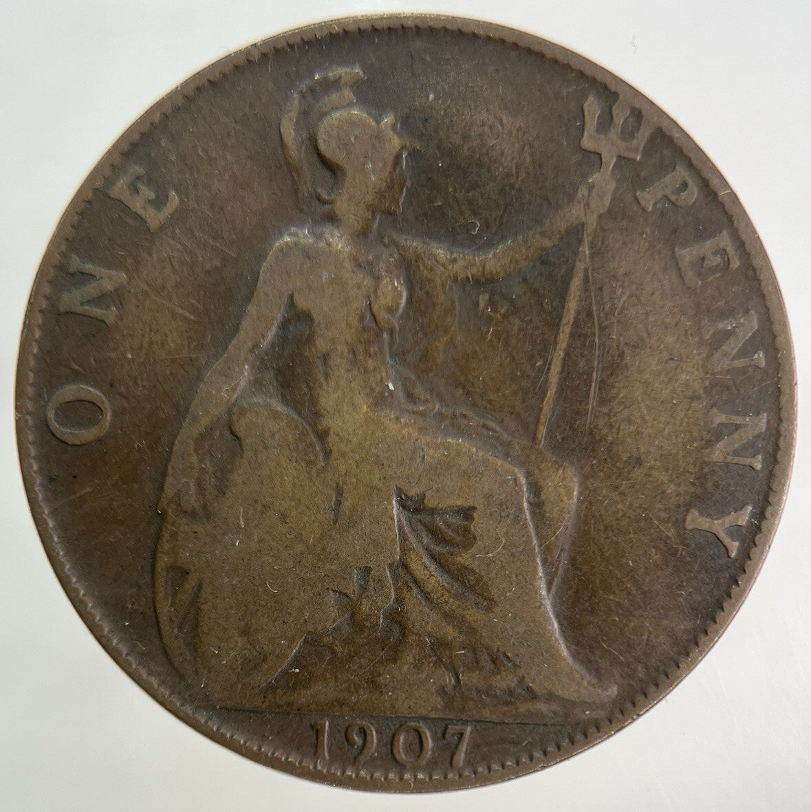 1907 Edward VII One Penny Coin | Collectable Grade