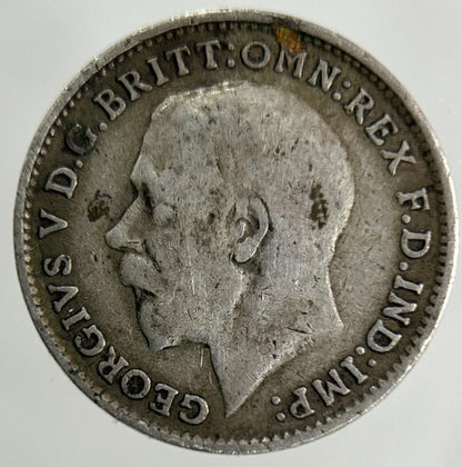 1916 George V Threepence Silver Coin | Fine Collectable Grade