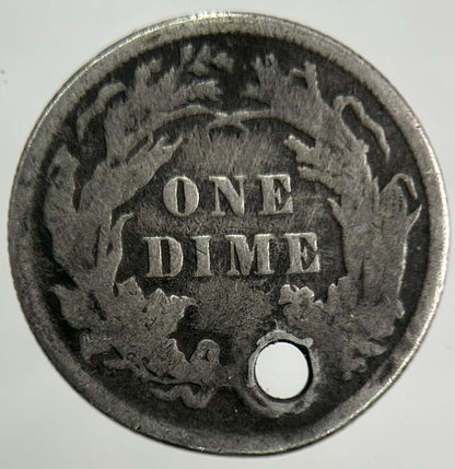 1891 US USA One Dime Silver Coin | Collectable Grade
