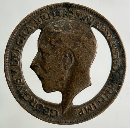 1911 Modified George V Farthing Coin | Collectable Grade