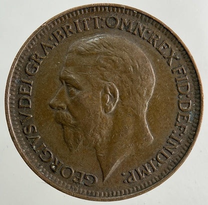 1930 George V Farthing Coin | Very High Grade
