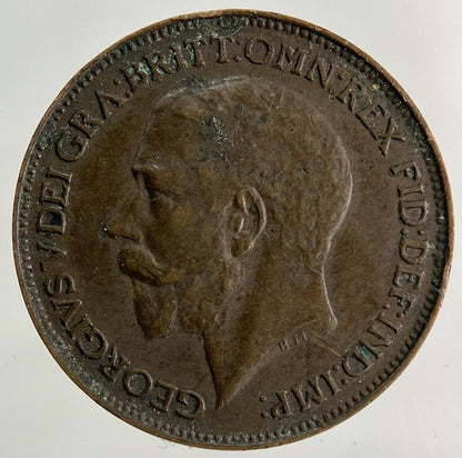 1924 George V Farthing Coin | Fine Collectable Grade