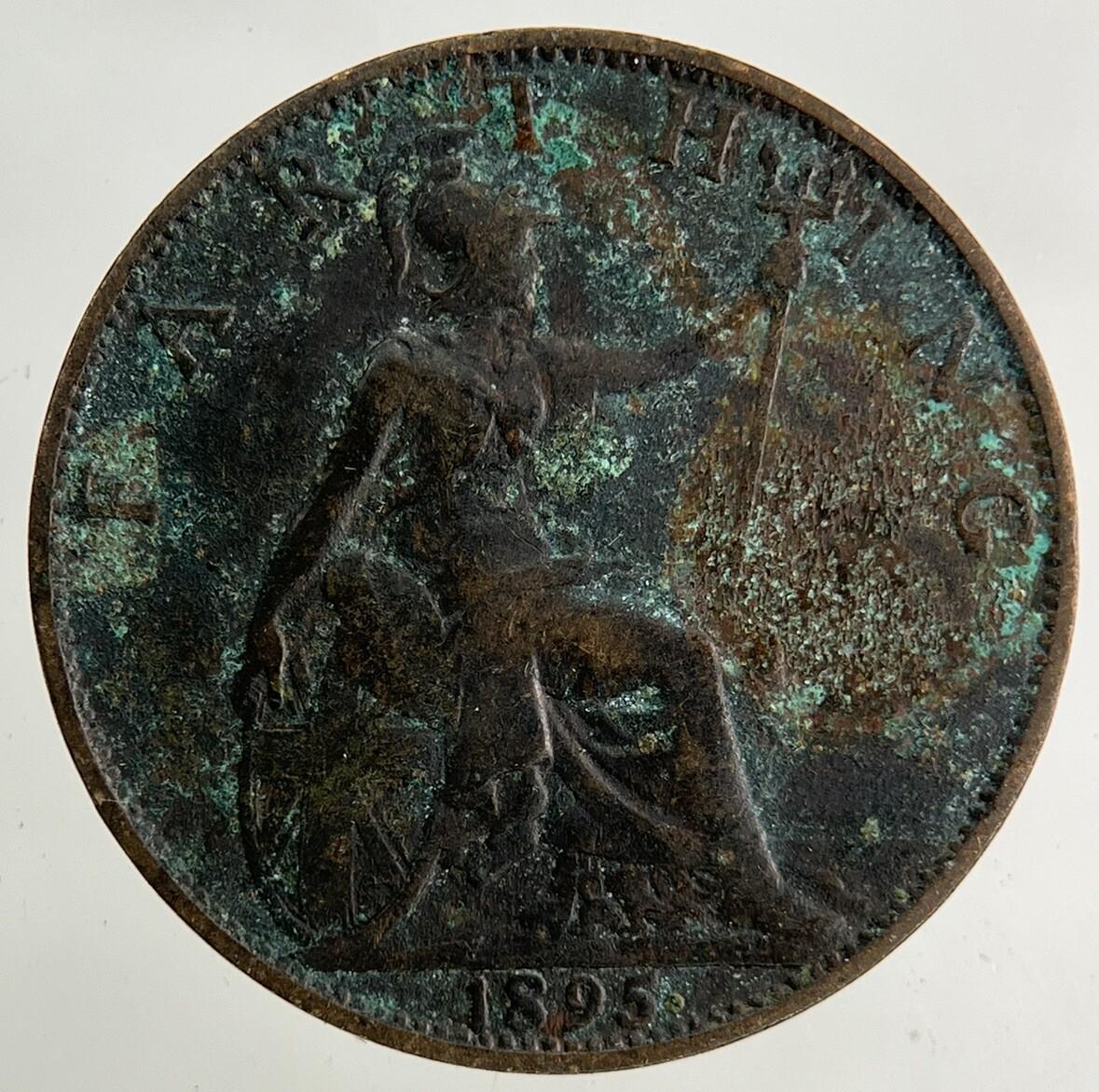1895 Victoria Farthing Coin | Collectable Grade