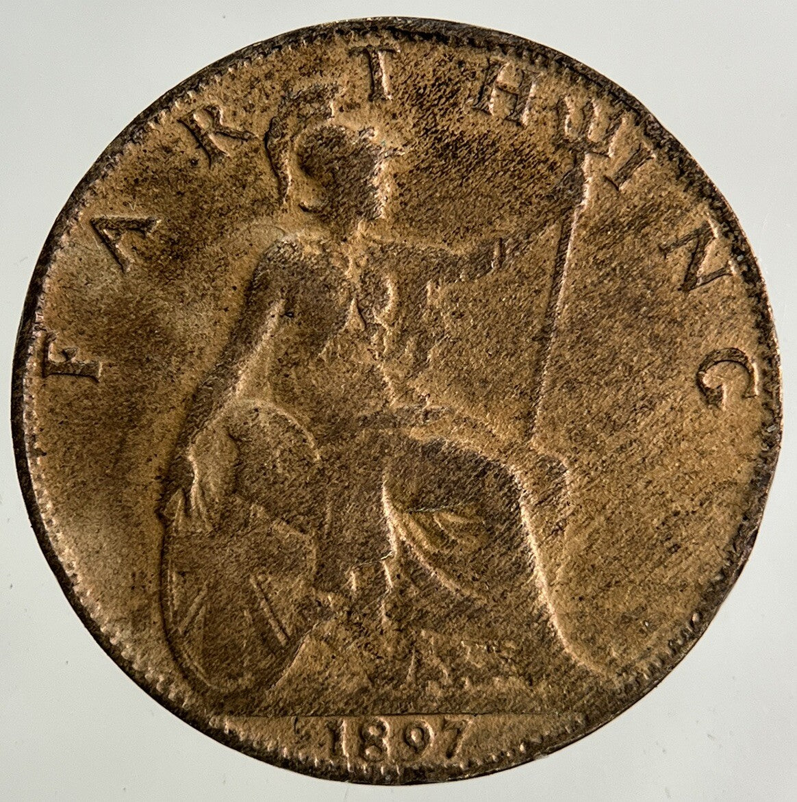 1897 Victoria Farthing Coin | Collectable Grade