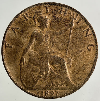 1897 Victoria Farthing Coin | Collectable Grade