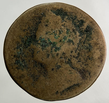 1744 George II 2nd Farthing Coin | Fair Grade