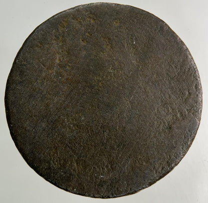 British George II 2nd Half-Penny Coin | Worn Grade