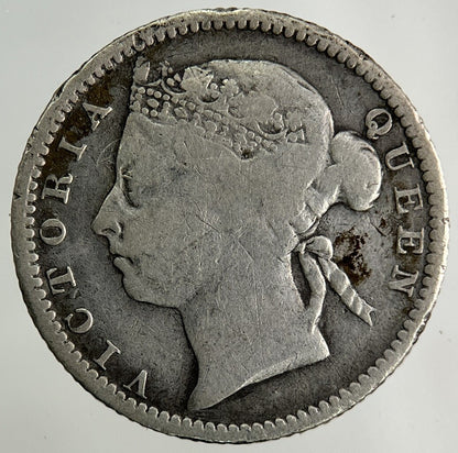 1900 Straits Settlements 10 Cents Silver Coin | Collectable Grade