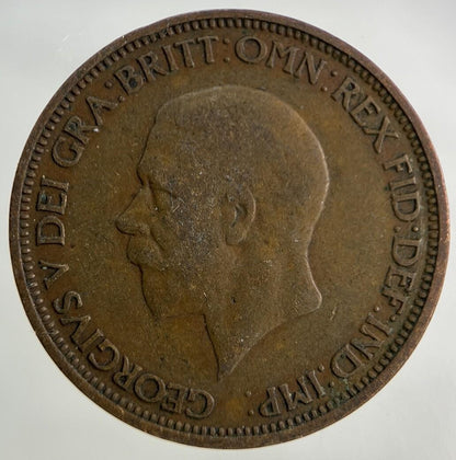 1936 George V Half-Penny Coin | Collectable Grade