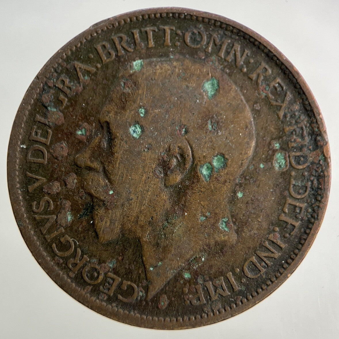 1920 George V Half-Penny Coin | Collectable Grade