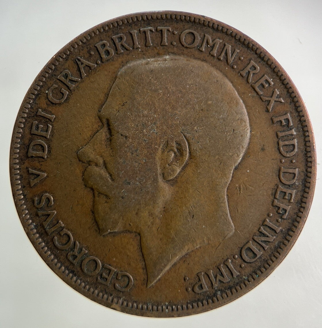 1921 George V One Penny Coin | Collectable Grade