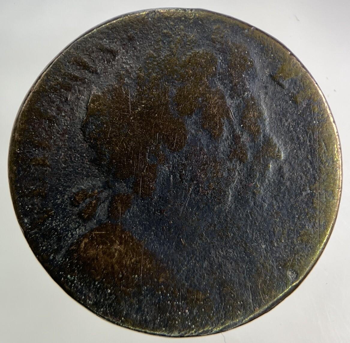 1694 William III 3rd & Mary Half-Penny Coin | Collectable Grade