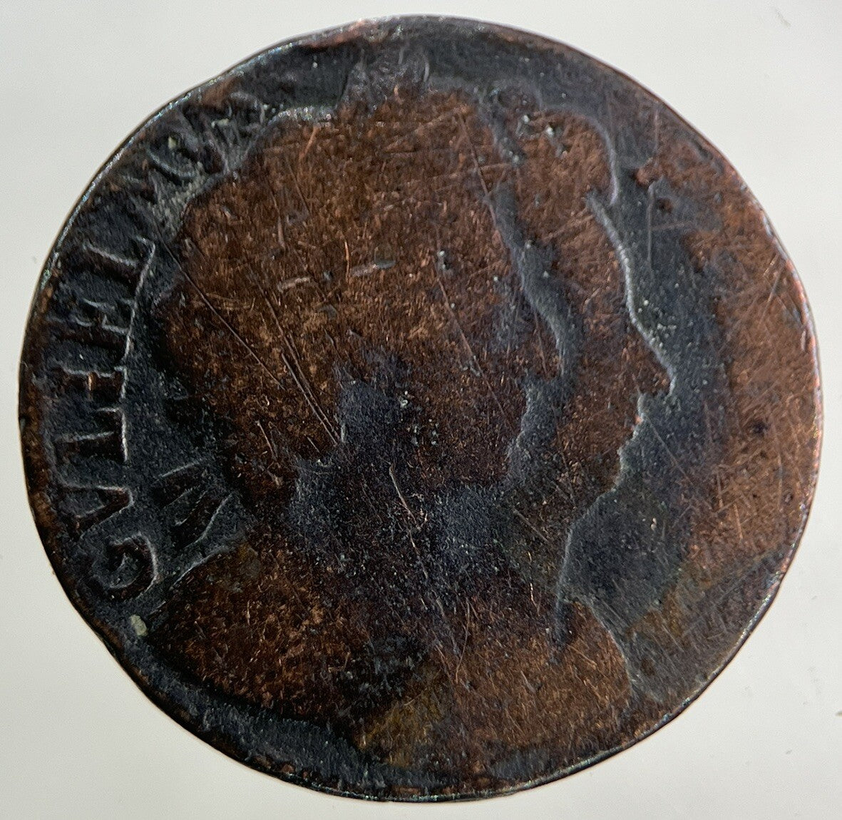 1694 William III 3rd & Mary Farthing Coin | Collectable Grade