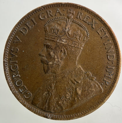 1914 Canada One Cent Coin | Very High Grade