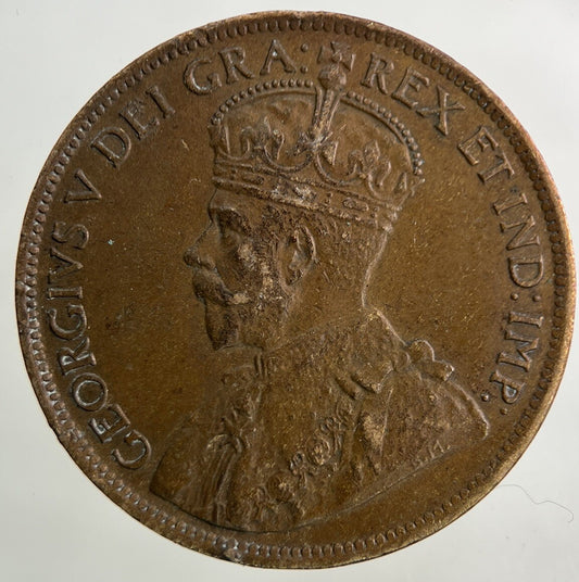 1914 Canada One Cent Coin | Very High Grade
