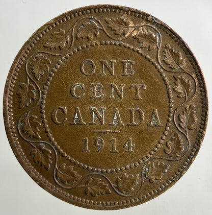 1914 Canada One Cent Coin | Very High Grade