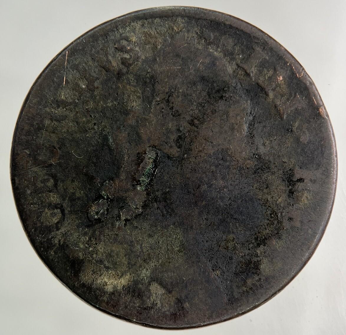 1782 Irish Half-Penny Coin | Collectable Grade