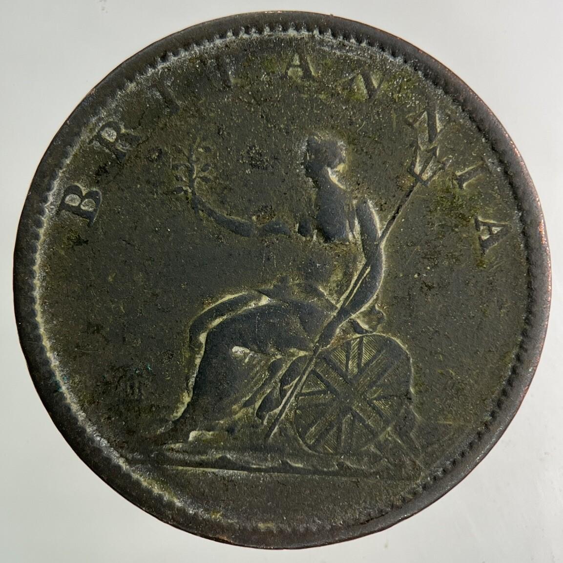 1807 George III 3rd Half-Penny Coin | Fine Collectable Grade