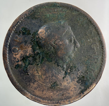 British George III 3rd One Penny Coin | Fair Grade